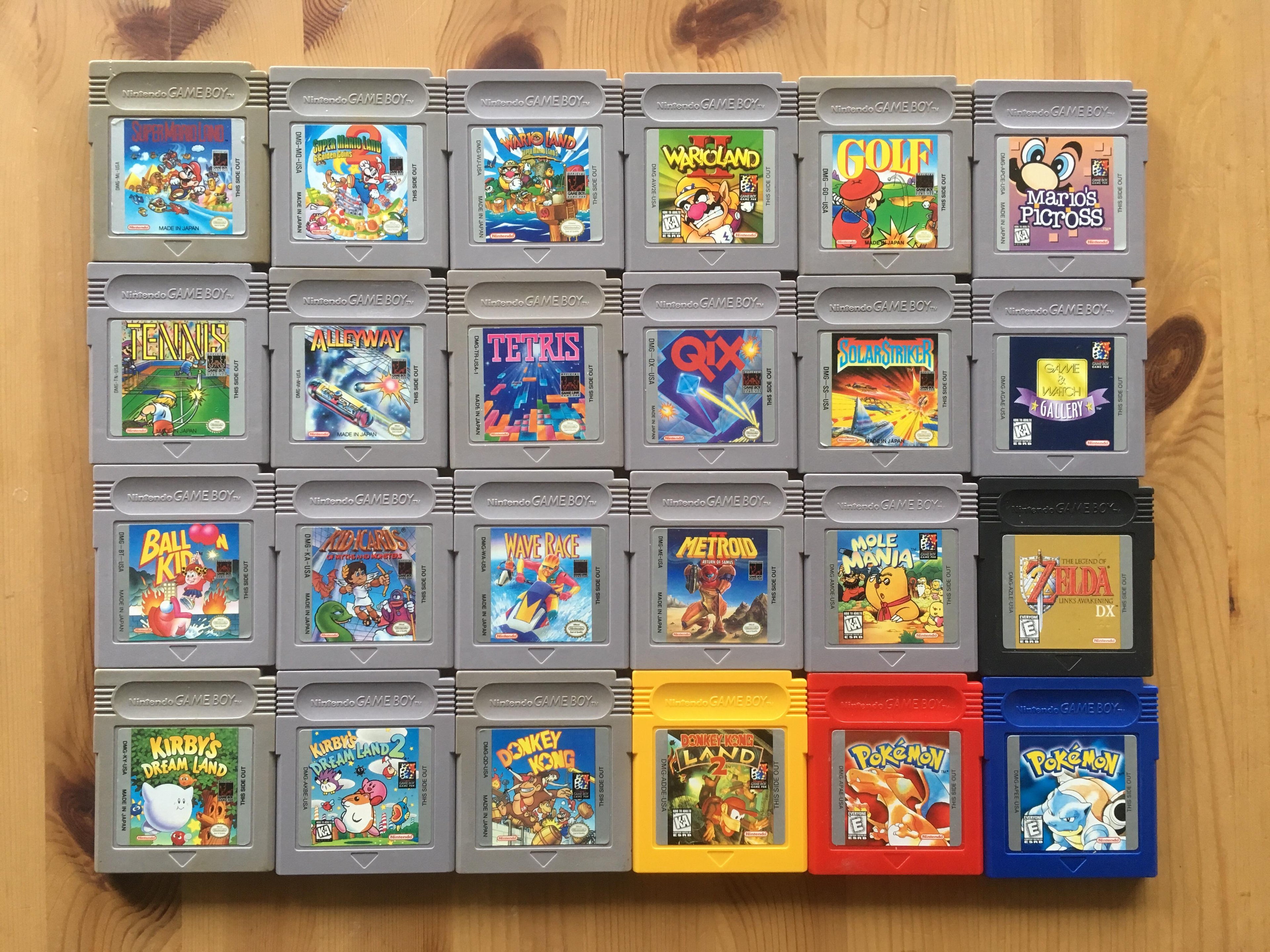 Gameboy Games